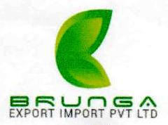 Brunga Export Import Pvt Ltd (logo) Device mark 3338986 Trademark