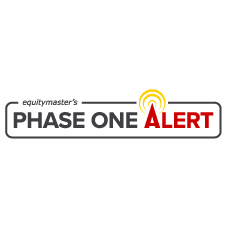 Equitymaster's Phase One Alert Device mark 3319802 Trademark