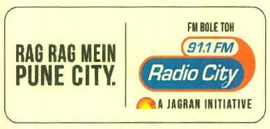 Fm Bole Toh 91.1 Fm Radio City Rag Rag Mein Pune City. Device mark 3277188 Trademark