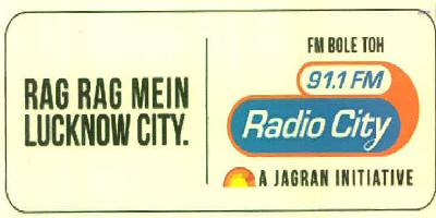 Fm Bole Toh 91.1 Fm Radio City Rag Rag Mein Lucknow City. Device mark 3277190 Trademark