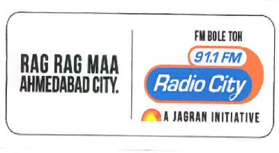 Fm Bole Toh 91.1 Fm Radio City Rag Rag Maa Ahmedabad City. Device mark 3277191 Trademark