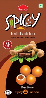 Kamco Spicy 4 Laddoo Imli Device mark 3354454 Trademark