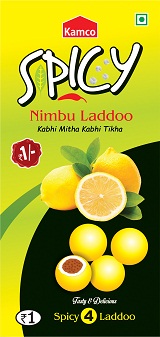 Kamco Spicy 4 Laddoo Nimbu Device mark 3354455 Trademark