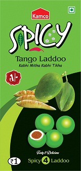 Kamco Spicy 4 Laddoo Tango Device mark 3354456 Trademark