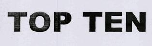 Top Ten (label) Device mark 3313373 Trademark