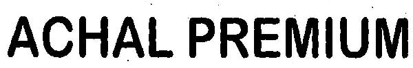 Achal Premium Device mark 3274969 Trademark