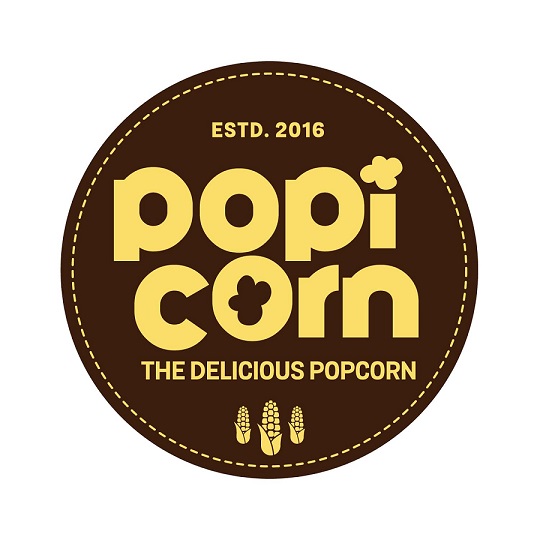 Popicorn , The Delicious Popcorn (logo) Device mark 3282755 Trademark