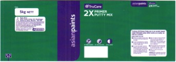 Asian Paints Trucare 2x Primer Putty Mix Device mark 3335595 Trademark