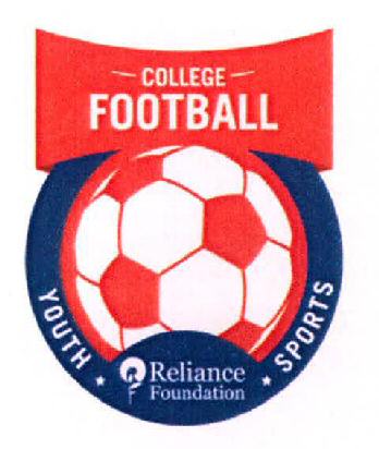 College Football Reliance Foundation Youth Sports Device mark 3330509 Trademark