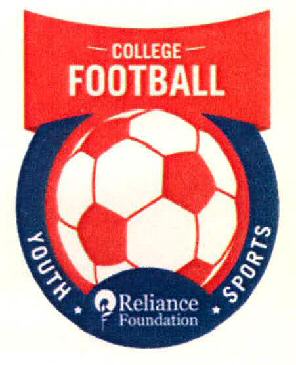 College Football Reliance Foundation Youth Sports (device Of Football) Device mark 3330519 Trademark