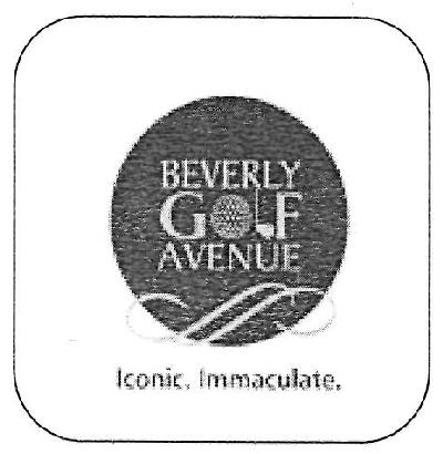 Beverly Golf Avenue Device mark 3370397 Trademark