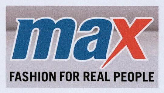 Max Fashion For Real People Device mark 3254872 Trademark