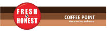 Fresh & Honest Coffee Point Great Coffee And More Device mark 3262829 Trademark