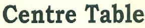 Centre Table Device mark 3370280 Trademark