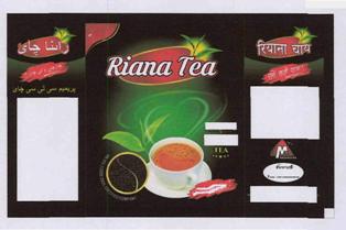 Riana Tea (label) Device mark 3328925 Trademark