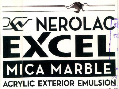 Nerolac Excel Mica Marble Device mark 3369163 Trademark