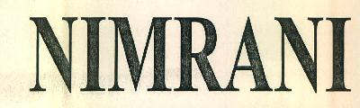 Nimrani Device mark 3343651 Trademark