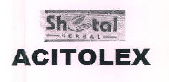 Sheetal Herbal Acitolex Device mark 3315941 Trademark