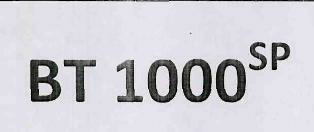 Bt 1000sp Device mark 3351318 Trademark