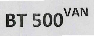 Bt 500van Device mark 3351321 Trademark