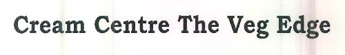 Cream Centre The Veg Edge Device mark 3358863 Trademark