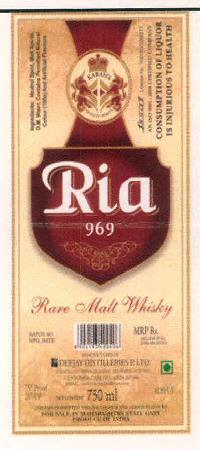 Ria 969 Device mark 3384774 Trademark