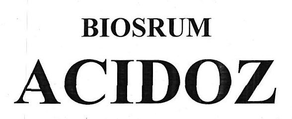 Biosrum Acidoz Device mark 3352254 Trademark