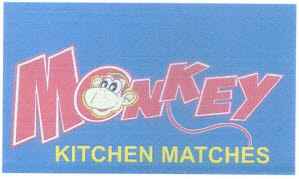 Monkey Kitchen Matches Device mark 3331657 Trademark
