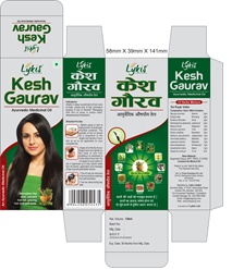 Lykis Kesh Gaurav Label Device mark 3398706 Trademark