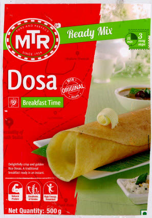 Mtr Dosa Breakfast Time Device mark 3398857 Trademark