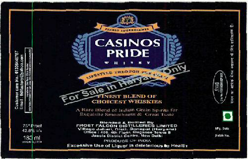 Casinos Pride Device mark 3367975 Trademark