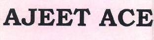 Ajeet Ace Device mark 3368026 Trademark