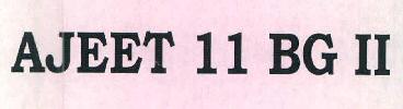 Ajeet 11 Bg Ii Device mark 3368033 Trademark