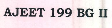 Ajeet 199 Bg Ii Device mark 3368037 Trademark