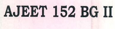 Ajeet 152 Bg Ii Device mark 3368041 Trademark