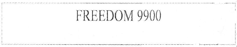 Freedom 9900 Device mark 3367911 Trademark
