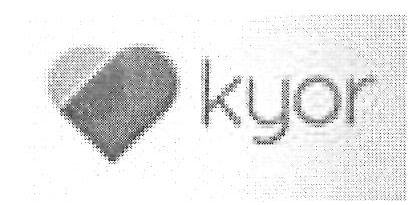Kyor Device mark 3368098 Trademark