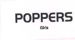 Poppers Girls Device mark 3416715 Trademark