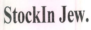 Stockin Jew. Device mark 3416798 Trademark