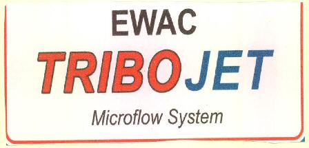 Ewac Tribojet Microflow System Device mark 3354916 Trademark