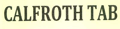 Calfroth Tab Device mark 3285904 Trademark