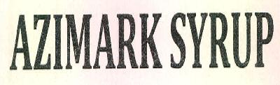 Azimark Syrup Device mark 3285906 Trademark
