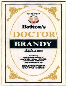 Briton's Doctor Brandy Device mark 3406639 Trademark