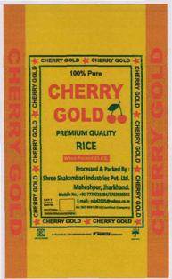 Cherry Gold (label) Device mark 3423894 Trademark