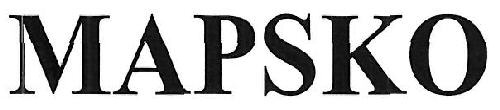 Mapsko Device mark 3432387 Trademark