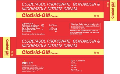Clotirid Gm 10mg Device mark 3414421 Trademark