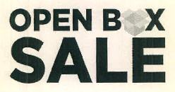 Open Box Sale Device mark 3422268 Trademark