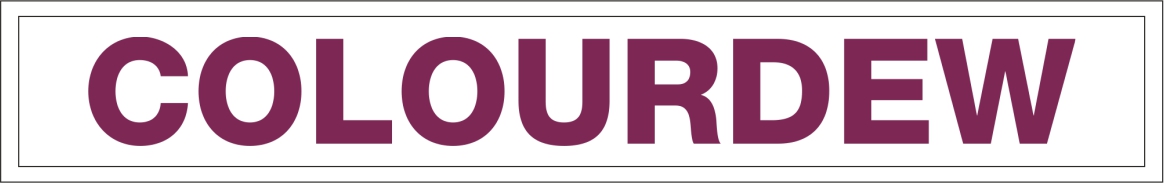 Colourdew (logo) Device mark 3406132 Trademark