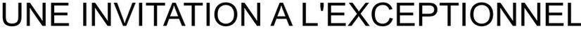 Une Invitation A L'exceptionnel Device mark 3362876 Trademark