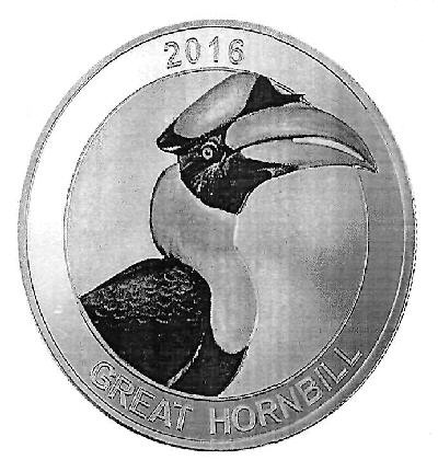 Great Hornbill Device mark 3362777 Trademark